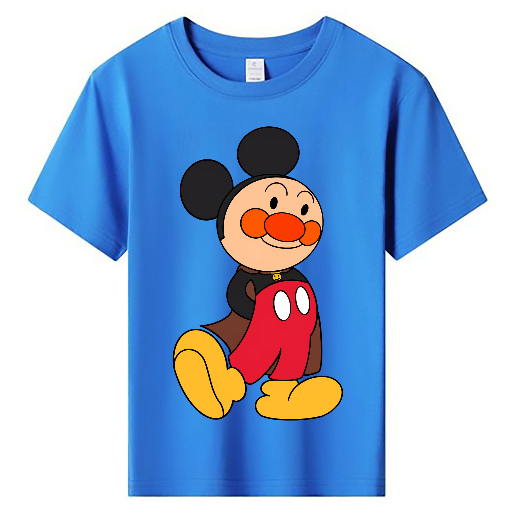 （画像用） アンパンマン Anpanman 綿100％キッズTシャツ（フロントプリント）